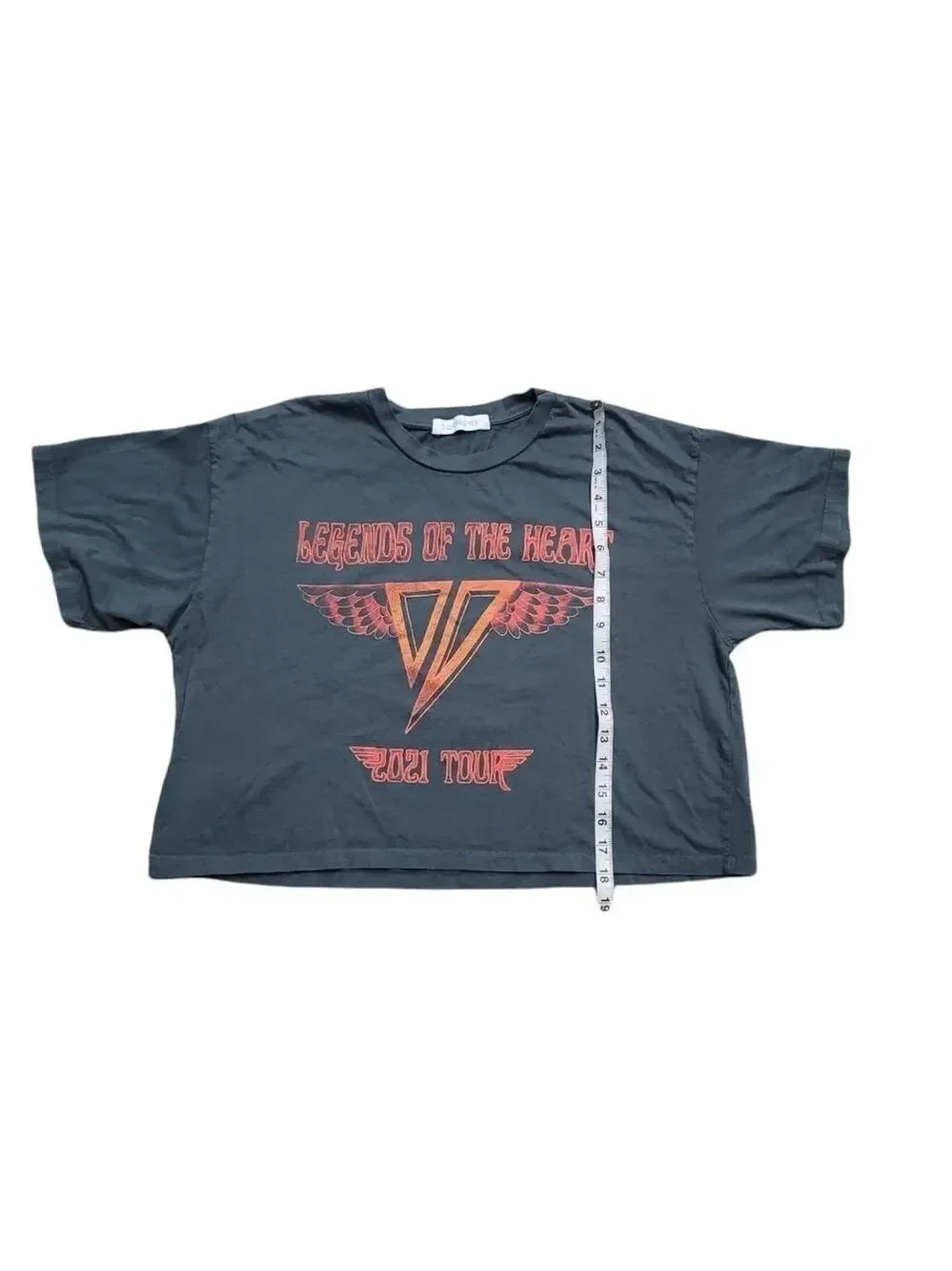 NWOT Daydreamer LEGENDS OF THE HEART TOUR  Crop TEE